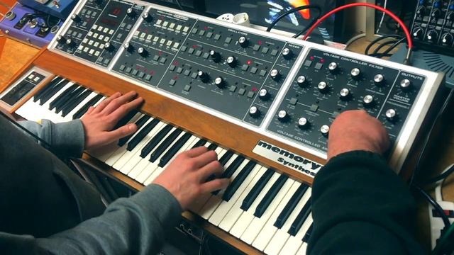 Moog MemoryMoog Plus Demo - The Three Handed Synth