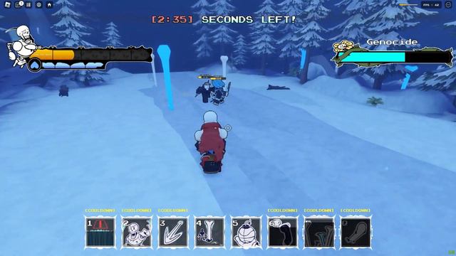 a little bit PAPYRUS Gameplay | Undertale Final Showdown смотреть онлайн