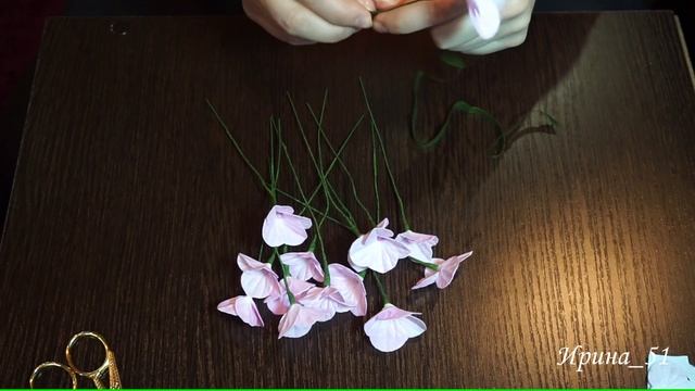 Мастер-класс "ГОРТЕНЗИЯ" из шелкового фома. Автор Ирина_51 смотреть онлайн