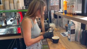 Флет уайт. Кофейня «Каву візьми»❤️🔥