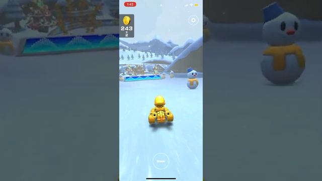 Coin Rush Winter Tour Gameplay - Mario Kart Tour смотреть онлайн