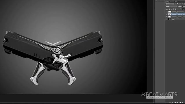Overwatch Reaper Wallpaper Speed Art - Chris Steffes - Kreativ Arts смотреть онлайн