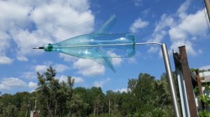 Флюгер из пластиковой бутылки