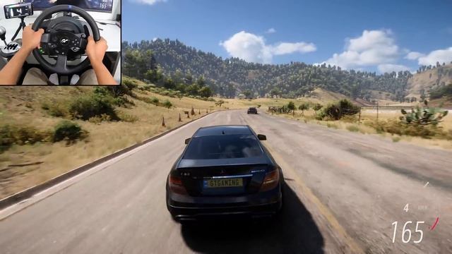 Mercedes-Benz C63 AMG & BMW M4 Coupe | Forza Horizon 5 | Thrustmaster T300RS Gameplay
