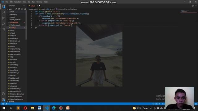 #23 Menentukan Rute URL pada Node.js смотреть онлайн