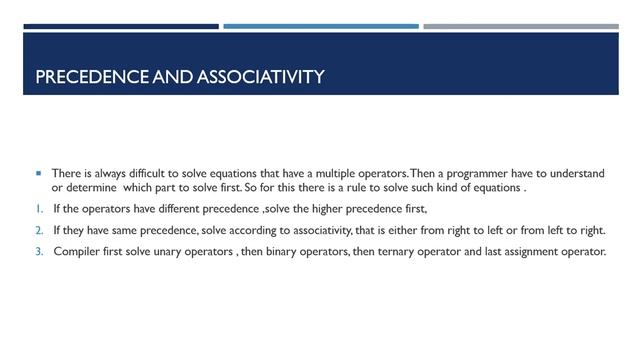 Lecture 31 : Precedence of operator in java || LearningStrome Academy смотреть онлайн