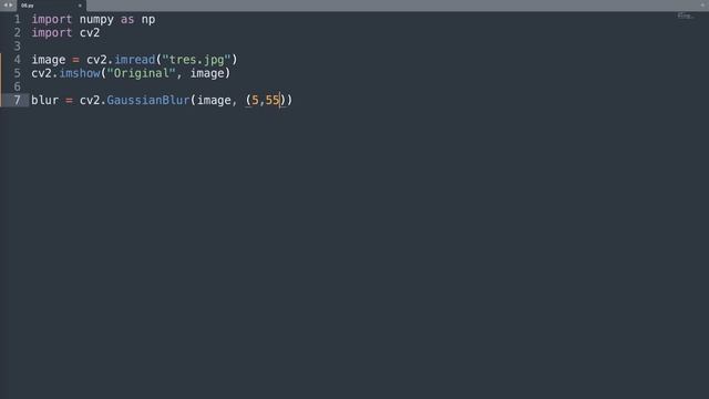 Gaussian blur dilation erosion with OpenCV using Python - Part02 смотреть онлайн