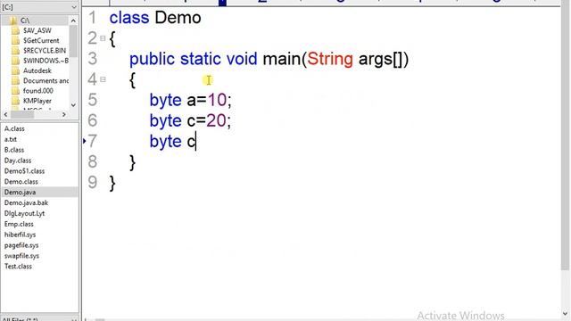Operations On Primitive Data Types Example1 смотреть онлайн
