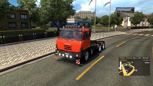 Tatra 815 ОБЗОР Euro Truck Simulator 2 (v1.28.x, - 1.31.x) смотреть онлайн