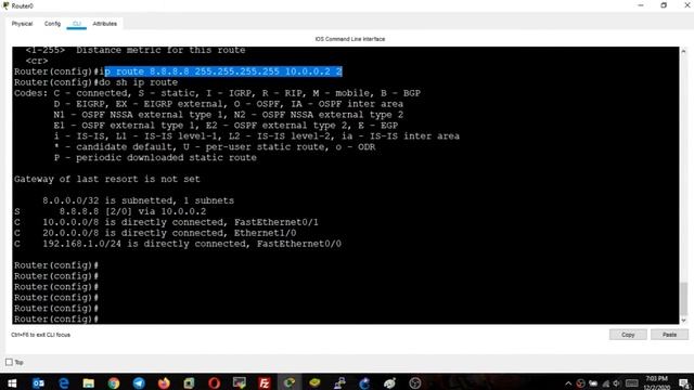 CCNA Class - 59 | CCNA Routing | Routing Table, primary and secondary route смотреть онлайн