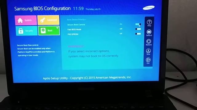 Boot - Notebook Samsung Ativ NP370E4K смотреть онлайн