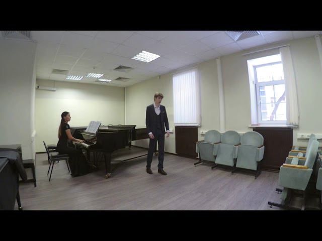 Б. Шереметьев, сл. А. Пушкина «Я вас любил», Русская народная песня в обр. М. Коваля «Эх, Настасья» смотреть онлайн