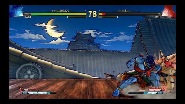 SF5 Arcade | Прохождение SF4 за Кейджа