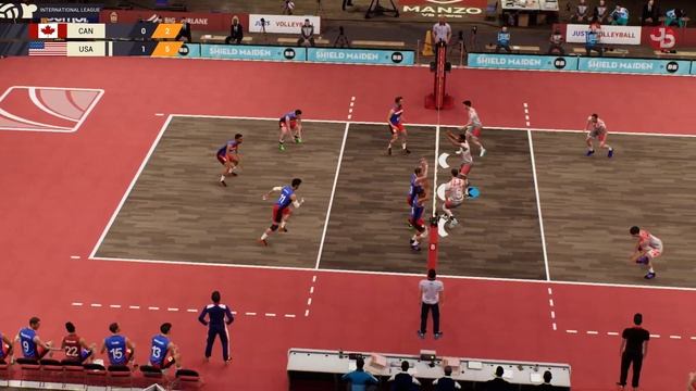 Spike Volleyball Pc Gameplay 1080p 60fps