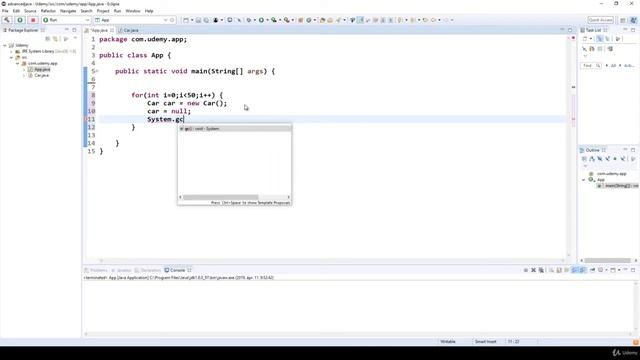 11# Garbage collection - finalize () | Java Programming: Step by Step from A to Z смотреть онлайн