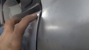 ланос. замена заднего крыла.