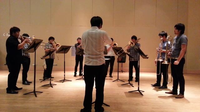 Mahidol Trombone studio "BoneWeek Fanfare 7" by Brad Edwards (ITW) смотреть онлайн