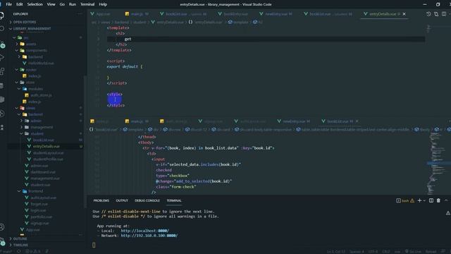 Laravel - Vue3 - Multiauth library management 28 ( return book ) смотреть онлайн