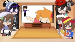 Past Aftons react to future Michael Afton(Extremely Lazy)