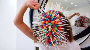 BАD BABY МАМА в ЧУПА ЧУПС! LOTS OF CANDY CHUPA CHUPS CHALLENGE