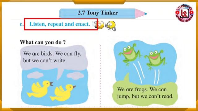 2.7 Tony Tinker | Std-2 | English | Rhymes | Poem | Page - 26, 27 | смотреть онлайн