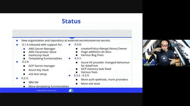 External Secrets Operator: A Cloud Native way to manage your secrets - Lucas Severo Alves 2.2.4 смотреть онлайн