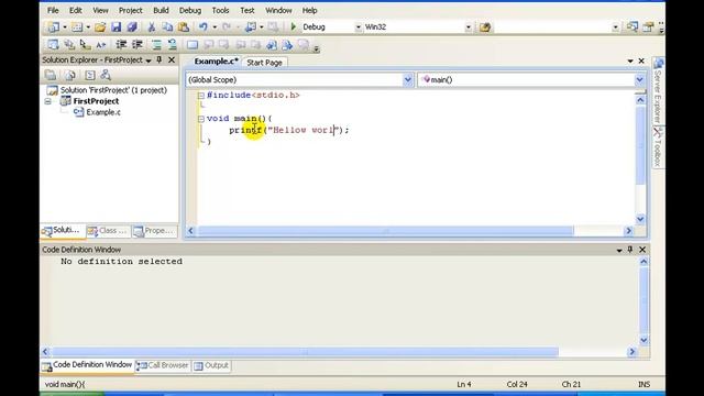 How to write c programming code and run at visual studio 2008 смотреть онлайн
