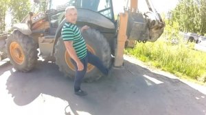 Новый отзыв об экскаваторе-погрузчике CASE 695 ST (продолжение)