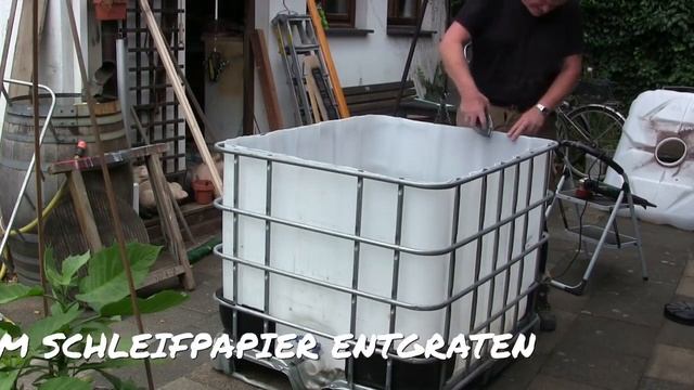 Отличное решение для дома и бани  Купель из еврокуба своими руками