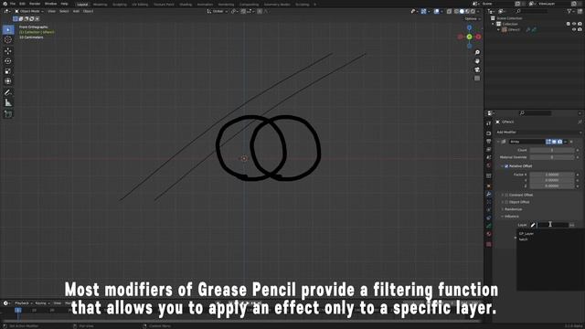 Grease Pencil meets Modifiers (Blender) смотреть онлайн