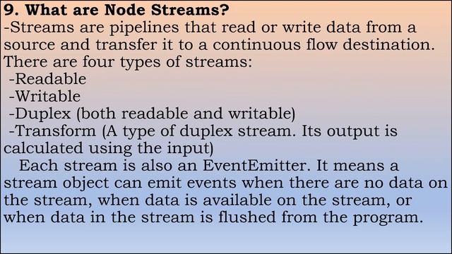 NodeJS interview questions and answers important frequently asked|Node Javascript interview questio смотреть онлайн