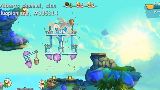 AB2 Angry Birds 2 Mighty Eagle Bootcamp (MEBC) - Season 28 Day 46 (Hal) WITHOUT extra birds смотреть онлайн