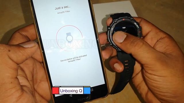 How To Connect And Factory Reset Amazfit T-Rex Smart Watch | Unboxing Q смотреть онлайн