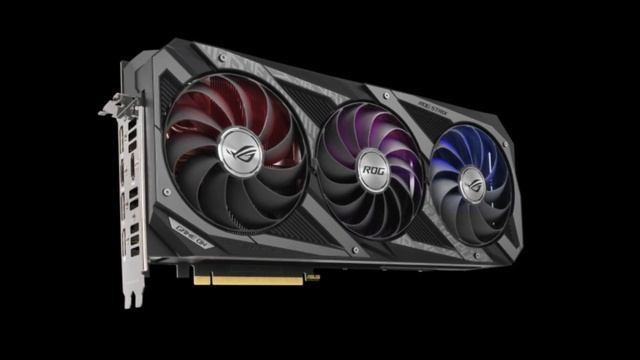 Видеокарта Asus ROG Strix GeForce RTX 3060 Ti (OC Edition) [ROG-STRIX-RTX3060TI-8G-GAMING]