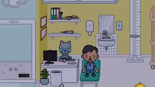 Interview with Doctor Cat! /game used TocaHospital смотреть онлайн