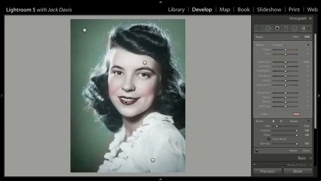 Colorizing Images in Adobe Lightroom 5 смотреть онлайн