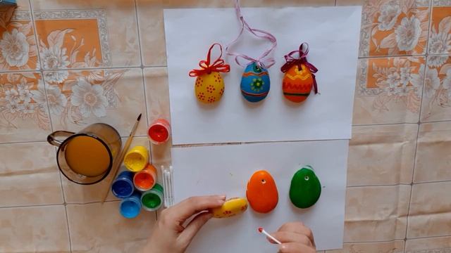 ПАСХАЛЬНЫЕ ЯЙЦА ИЗ СОЛЁНОГО ТЕСТА смотреть онлайн