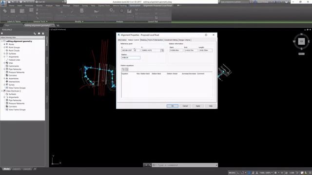Autocad Civil 3D:- Lesson 2.1: Modifying alignment properties смотреть онлайн