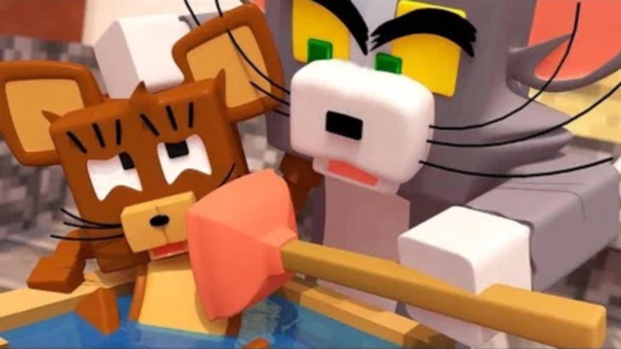 ДЖЕРРИ ПОДШУТИЛ НАД ТОМОМ - ТОМ И ДЖЕРРИ В МАЙНКРАФТ смотреть онлайн