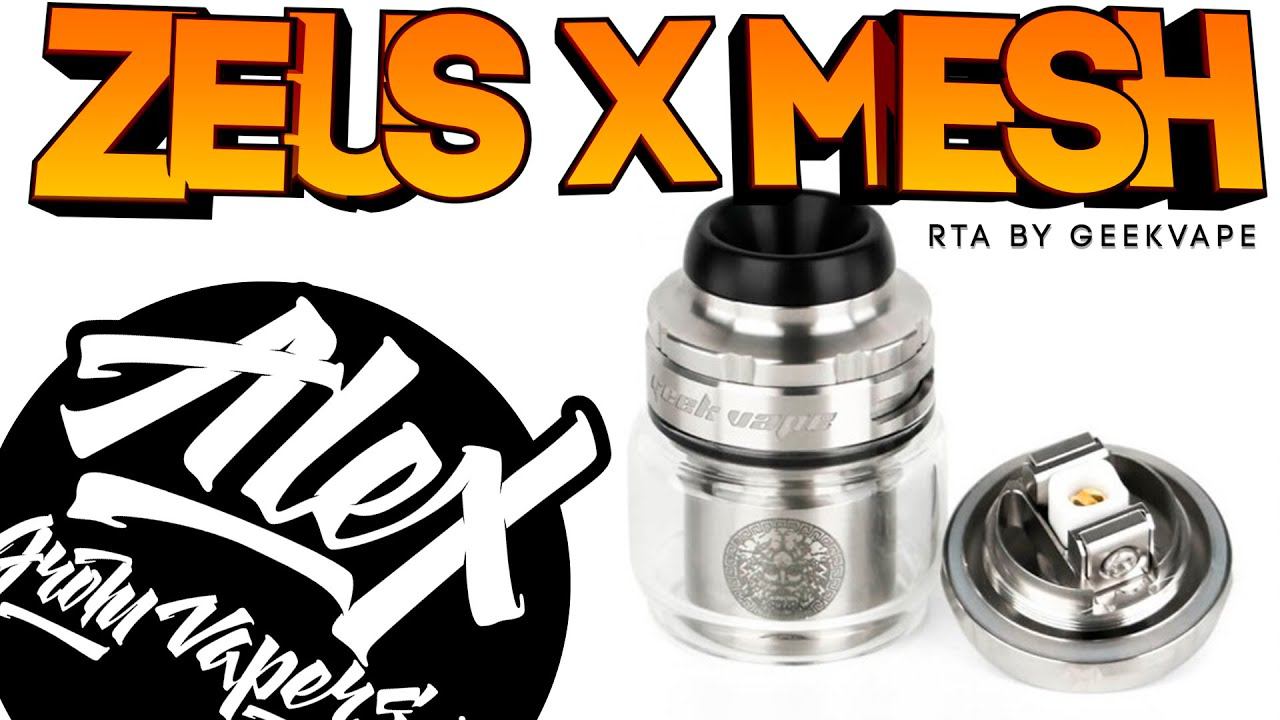 И снова сетка! - Geekvape Zeus X Mesh RTA L Alex VapersMD Review