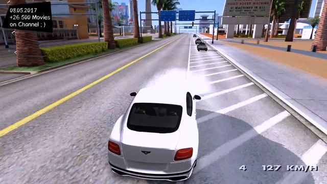 2016 Bentley Continental GT Speed New ENB Top Speed Test GTA Mod Future _REVIEW смотреть онлайн