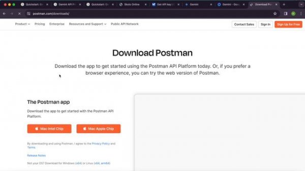 Get Started Gemini Pro API with Postman AI Studio