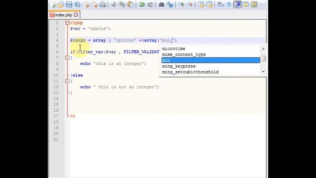 PHP tutorial in Hindi part - 28 - How to validate form input - filter_var in php смотреть онлайн