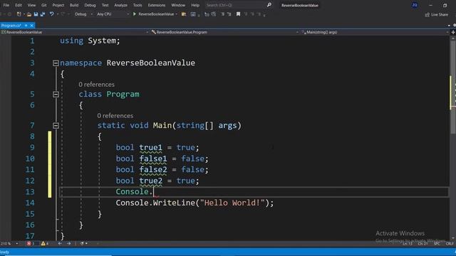How to Reverse Boolean Value | Celotek смотреть онлайн