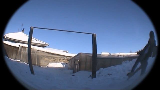 Test FishEye(Самодельный фишай)