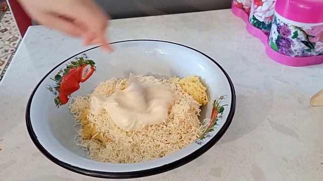 Идеальный салат на Новый год.Салат как Мандаринка?