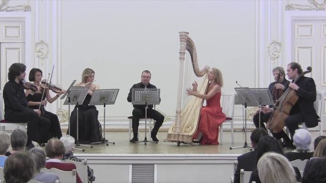 M.Ravel -Introduction snd Allegro for harp, flute, clarinet and string quartet смотреть онлайн