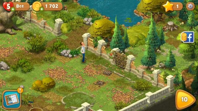 Строим сад #2 – Детский игровой мультик для детей! Gardenscapes . Мобильные игры смотреть онлайн