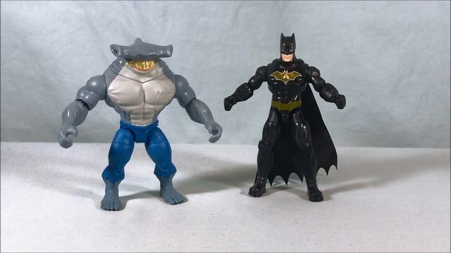 Spin Master 4 Inch Batman The Caped Crusader - Target Exclusives King Shark & Batman Review смотреть онлайн