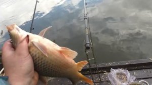 Рыбалка на пруду  БАМ , п. Взлётный , Энгельсский район .